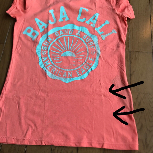 American Eagle(アメリカンイーグル)のアメリカンイーグル　Tシャツ　Lサイズ レディースのトップス(Tシャツ(半袖/袖なし))の商品写真