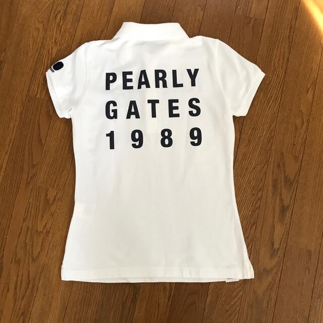 PEARLY GATES(パーリーゲイツ)のパーリーゲイツ　レディース半袖ウェア　サイズ1 スポーツ/アウトドアのゴルフ(ウエア)の商品写真