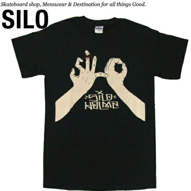 激レア 超マニアック US発 SILO HOLMZ スケボーTシャツ 黒S メンズのトップス(Tシャツ/カットソー(半袖/袖なし))の商品写真
