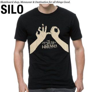 激レア 超マニアック US発 SILO HOLMZ スケボーTシャツ 黒S(Tシャツ/カットソー(半袖/袖なし))