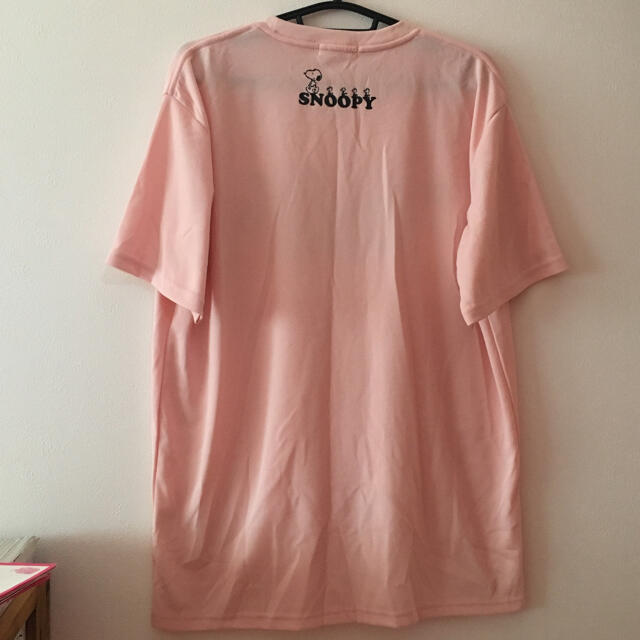 メンズ レディース  スヌーピー ピンク 古着 ビックサイズ 夏 春 メンズのトップス(Tシャツ/カットソー(半袖/袖なし))の商品写真