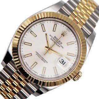 ロレックス(ROLEX)のロレックス ROLEX デイトジャスト41 腕時計 メンズ【中古】(腕時計(アナログ))