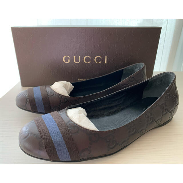 Gucci(グッチ)のGUCCI グッチ　フラットシューズ　バレエシューズ　パンプス レディースの靴/シューズ(ハイヒール/パンプス)の商品写真