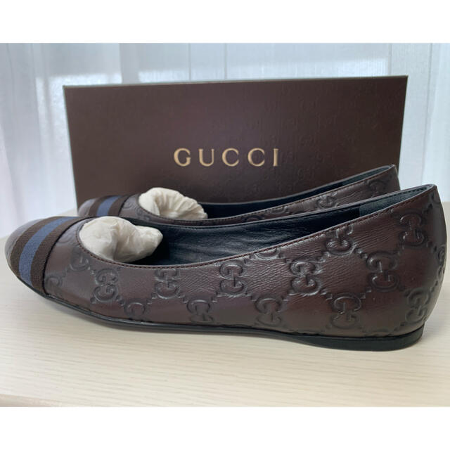 Gucci(グッチ)のGUCCI グッチ　フラットシューズ　バレエシューズ　パンプス レディースの靴/シューズ(ハイヒール/パンプス)の商品写真