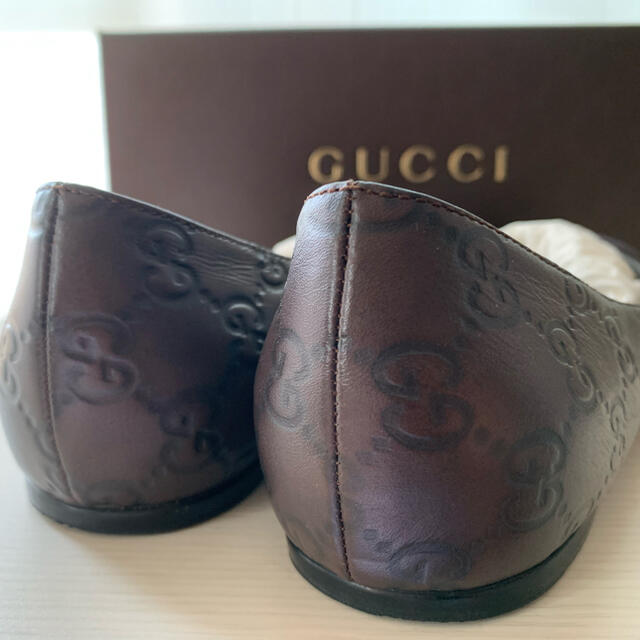 Gucci(グッチ)のGUCCI グッチ　フラットシューズ　バレエシューズ　パンプス レディースの靴/シューズ(ハイヒール/パンプス)の商品写真