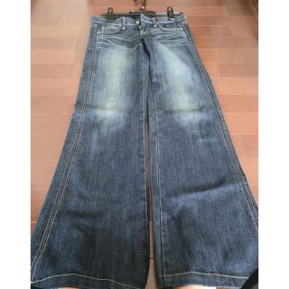 BLACK by moussy - ブラックバイマウジー デニムワイドパンツの通販 by