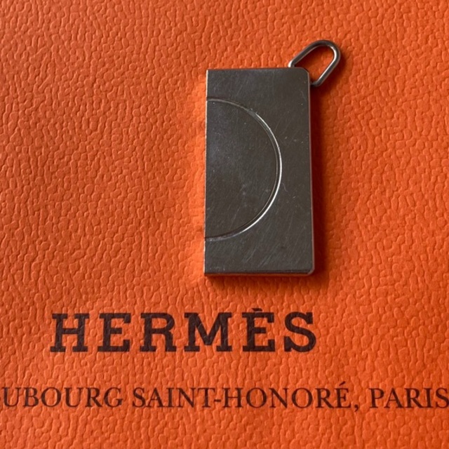 HERMES シンボルプレート ペンダントトップ 希少