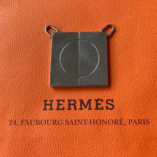 HERMES シンボルプレート ペンダントトップ 希少 - ネックレス