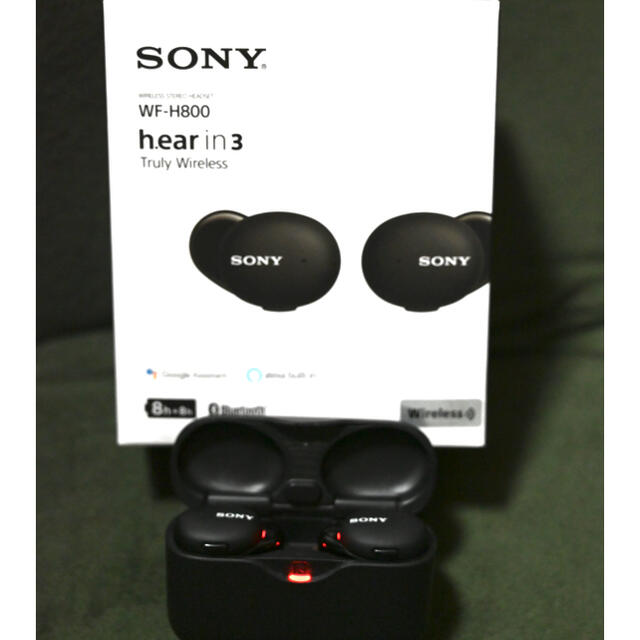 SONY(ソニー)のSONY WF-H800 スマホ/家電/カメラのオーディオ機器(ヘッドフォン/イヤフォン)の商品写真