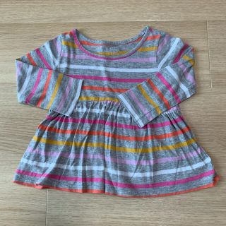 ベビーギャップ(babyGAP)の値下げ中★ baby GAP トップス チュニック 80cm グレー ★(ワンピース)