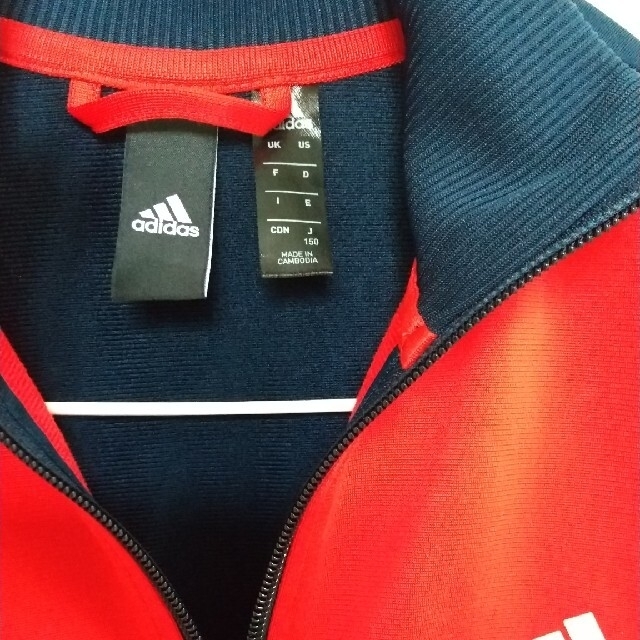 adidas(アディダス)のアディダスジャージ上下 キッズ/ベビー/マタニティのキッズ服男の子用(90cm~)(その他)の商品写真