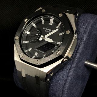 ジーショック(G-SHOCK)のGA-2100本体付き ラバーベルトセット カシオーク カスタム Gショック(腕時計(アナログ))