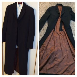 ジャンポールゴルチエ ロングコート(レディース)(ブラック/黒色系)の