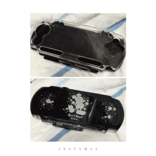 Disney(ディズニー)のʚ꒰⑅Az様専用ページPSP🎮ミッキーケース⑅꒱ɞ エンタメ/ホビーのゲームソフト/ゲーム機本体(携帯用ゲーム機本体)の商品写真