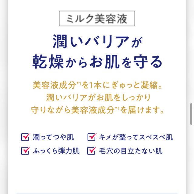 リッツ モイスト ミルクエッセンス