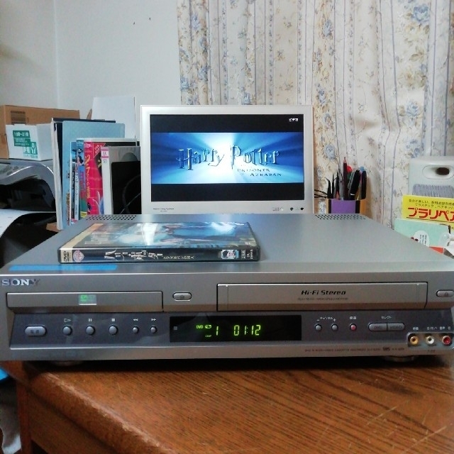 SONY(ソニー)のSONY DVD一体型VHSビデオデッキ【SLV-D33V】メンテナンス済み スマホ/家電/カメラのテレビ/映像機器(DVDプレーヤー)の商品写真