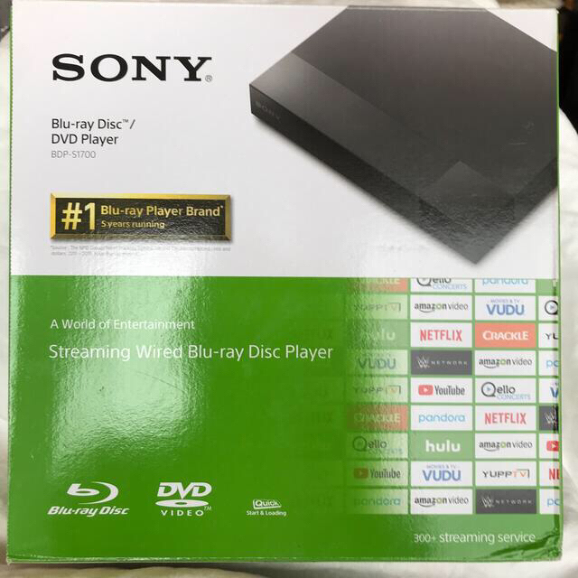 BDP-S1700 SONY リージョンフリーBD/DVDプレーヤー