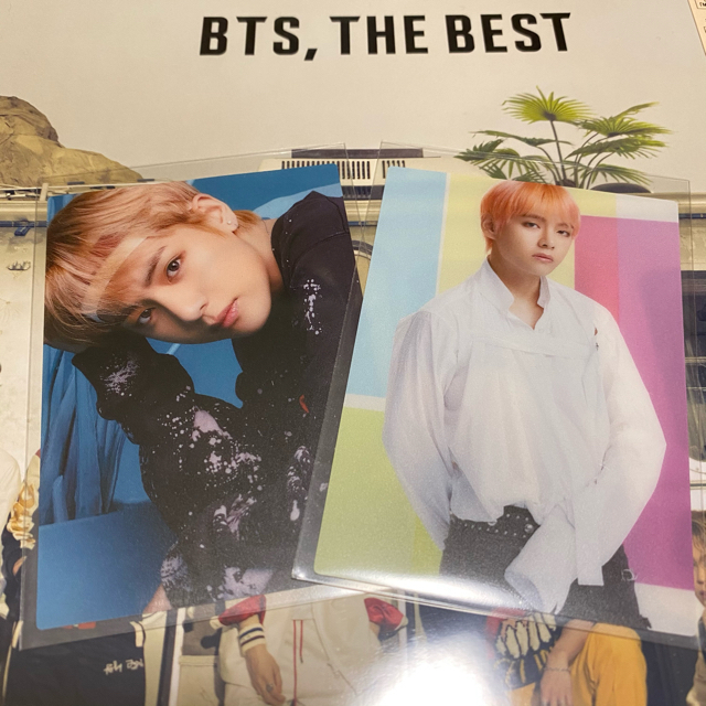 BTS THE BEST アルバム ユニバ版V テテ テヒョン トレカ - K-POP/アジア