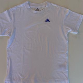 アディダス(adidas)のアディダス　半袖Tシャツ　白　130㎝(Tシャツ/カットソー)