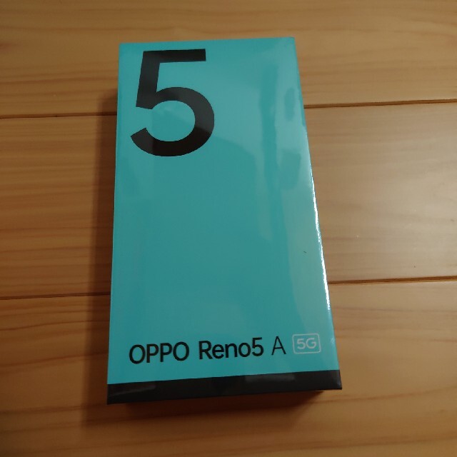 スマホ/家電/カメラOPPO Reno5A simフリーモデル アイスブルー