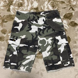 ダブルタップス(W)taps)の16ss WTAPS  CAMO CARGO SHORTS ショーツ　パンツ　1(ショートパンツ)