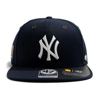 カーハート×'47 ネイビー NY ニューヨークヤンキース キャップ 帽子