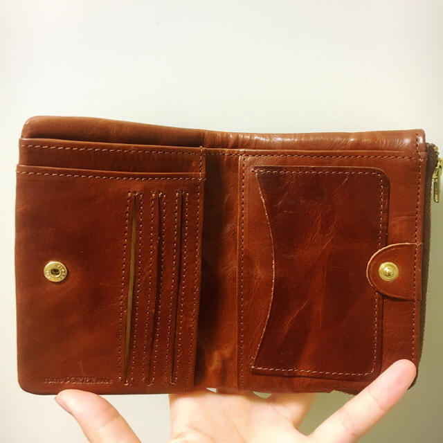 PORTER(ポーター)のPORTER 二つ折り財布 レディースのファッション小物(財布)の商品写真