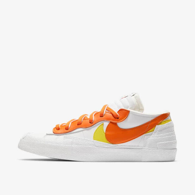 込 27 Nike Sacai Blazer Low Magma Orange