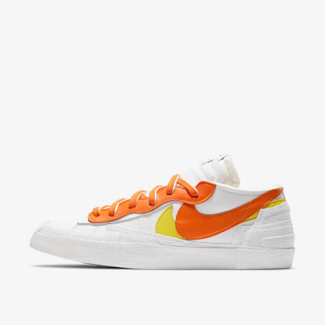 NIKE(ナイキ)の込 27 Nike Sacai Blazer Low Magma Orange メンズの靴/シューズ(スニーカー)の商品写真