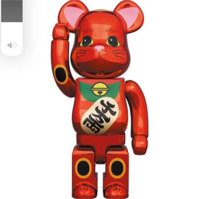 その他BE@RBRICK 招き猫 梅金メッキ 400％