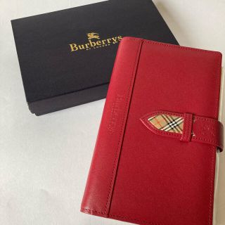 バーバリー(BURBERRY)のバーバリー システム手帳 レッド(その他)