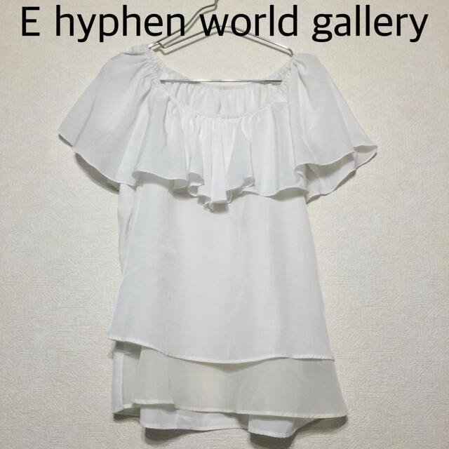 E hyphen world gallery(イーハイフンワールドギャラリー)の春夏さま2点 レディースのトップス(カットソー(半袖/袖なし))の商品写真
