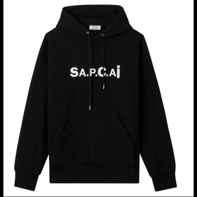 sacai(サカイ)の正規品 A.P.C. × SACAI アーペーセー サカイ ロゴ パーカー メンズのトップス(パーカー)の商品写真