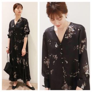 プラージュ(Plage)の人気完売品 Plage  Calm flower ドレス ワンピース(ロングワンピース/マキシワンピース)