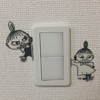 リトルミー(Little Me)のリトルミー　リトルミイ　リトルミィ　ムーミン　MOOMIN ウォールステッカー (その他)