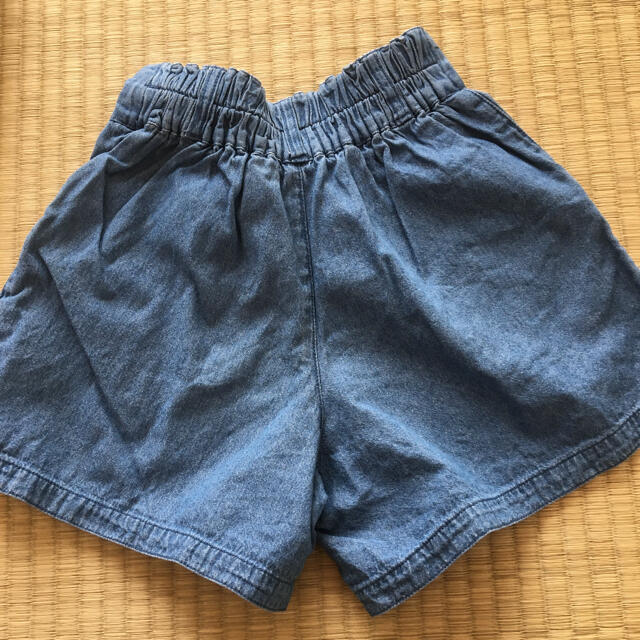 MPS(エムピーエス)のMPSデニムキュロット　100 キッズ/ベビー/マタニティのキッズ服女の子用(90cm~)(パンツ/スパッツ)の商品写真