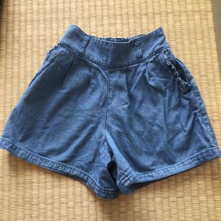 エムピーエス(MPS)のMPSデニムキュロット　100(パンツ/スパッツ)