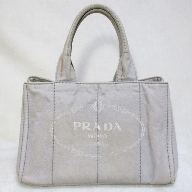 プラダ PRADA デニムトートバッグ  カナパ B1877B レディース