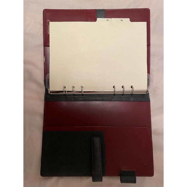 Filofax(ファイロファックス)のFILOFAX A5サイズ　システム手帳　名前入り メンズのファッション小物(手帳)の商品写真