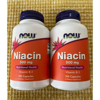 ❗️ナイアシン500mg 100カプセル 2本セット❗️(ビタミン)