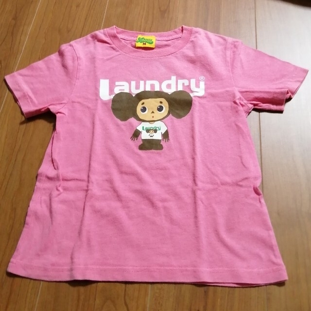 LAUNDRY(ランドリー)の☆レア Laundry チェブラーシカ Tシャツ M ピンク キッズ/ベビー/マタニティのキッズ服男の子用(90cm~)(Tシャツ/カットソー)の商品写真