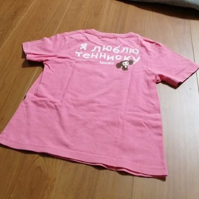 LAUNDRY(ランドリー)の☆レア Laundry チェブラーシカ Tシャツ M ピンク キッズ/ベビー/マタニティのキッズ服男の子用(90cm~)(Tシャツ/カットソー)の商品写真