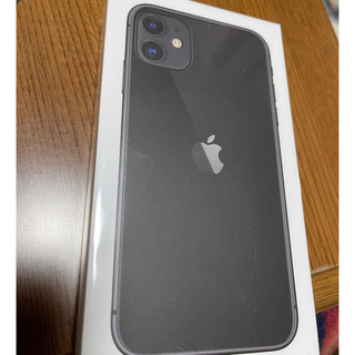 アップル(Apple)のiPhone 11 128GB ブラック SIMフリー(スマートフォン本体)