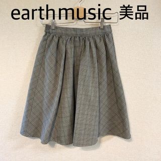 アースミュージックアンドエコロジー(earth music & ecology)の美品✰earth music＆ecology✰アース✰チェックスカート✰ (ひざ丈スカート)