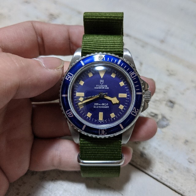 OH済 TUDOR チュードル サブマリーナ 盾サブ スノーフレーク ゴーストベ