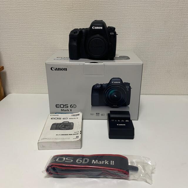 カメラEOS 6D Mark Ⅱ ボディのみ！