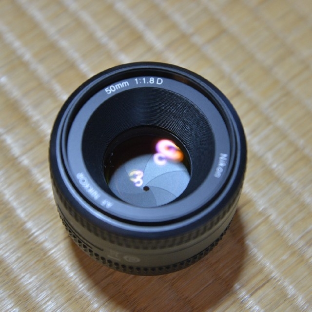 Nikon(ニコン)のAF NIKKOR 50mm F1.8 D　ニコン スマホ/家電/カメラのカメラ(レンズ(単焦点))の商品写真