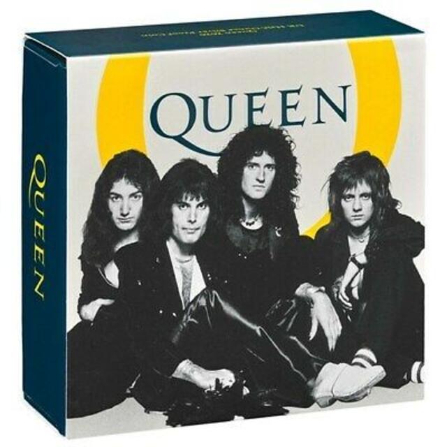 【新品未使用】Queen クイーン 2020ミュージックレジェンド 1ポンド銀貨