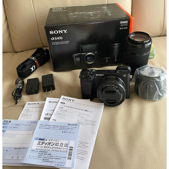 驚きの値段で SONY - SONY ミラーレス一眼 α6400 レンズキット ミラー