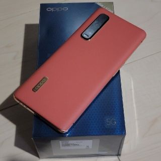 オッポ(OPPO)のau版 OPPO find x2 pro オレンジ simロック解除済み 訳あり(スマートフォン本体)